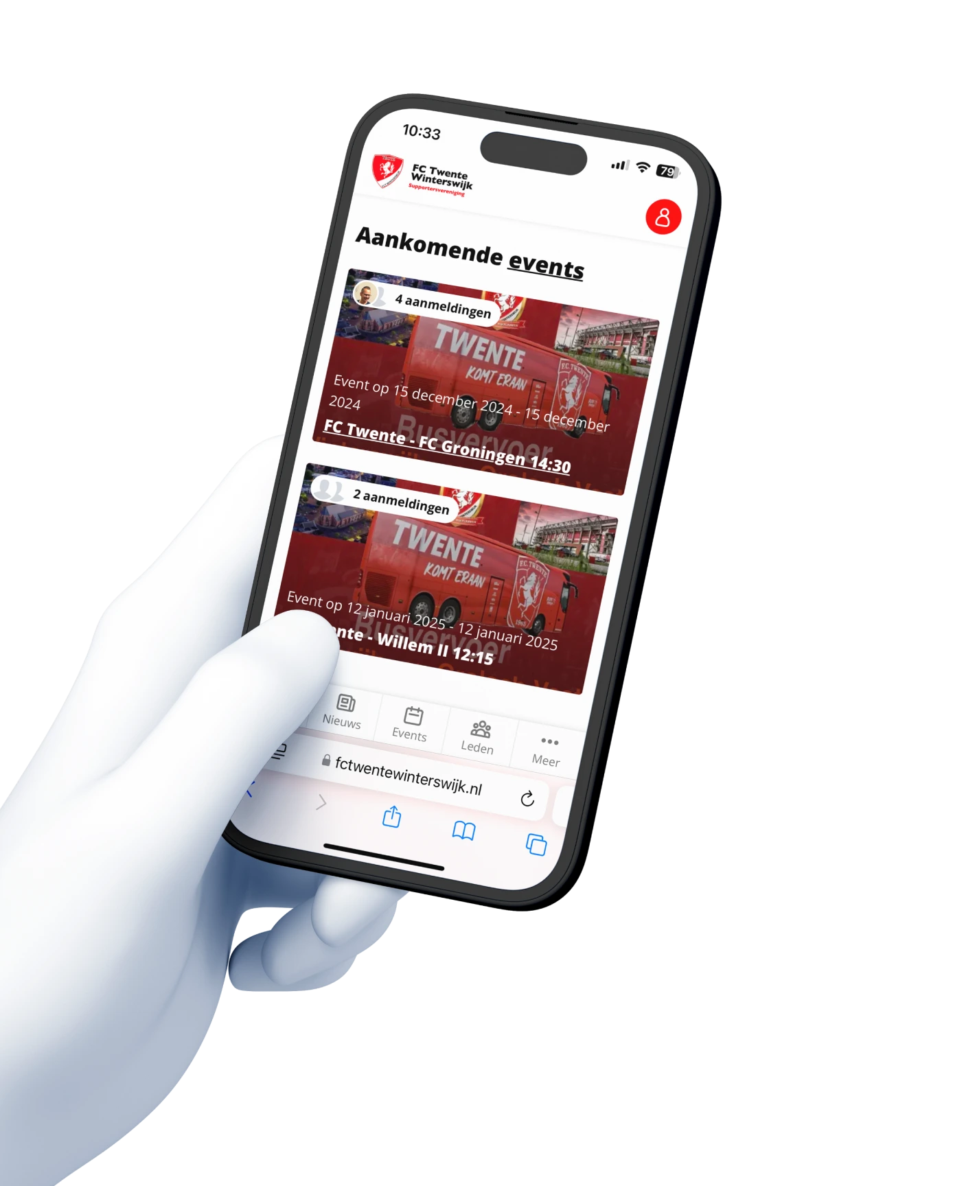 vereniging app